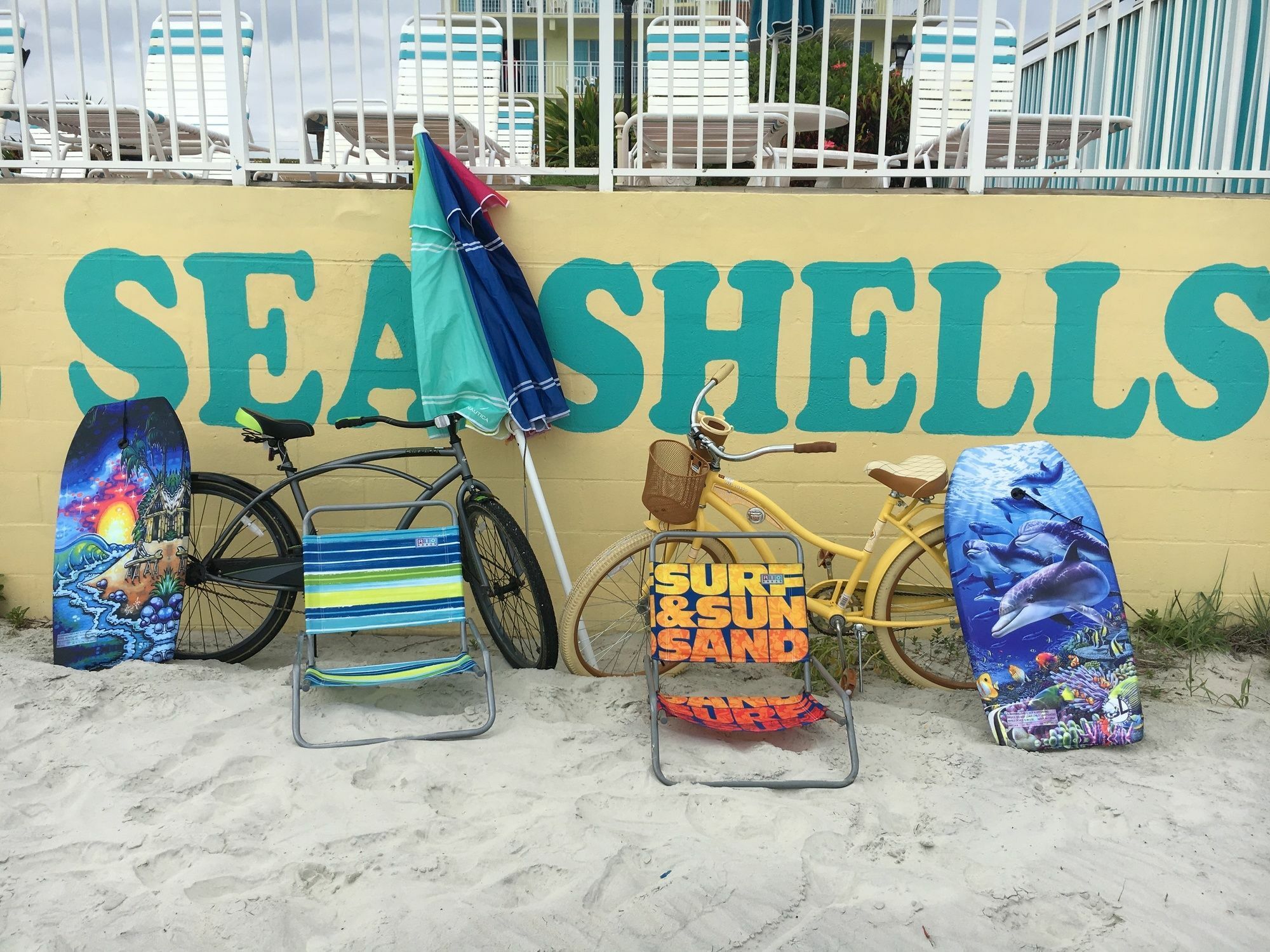 Sea Shells Beach Club Daytona Beach Exterior photo